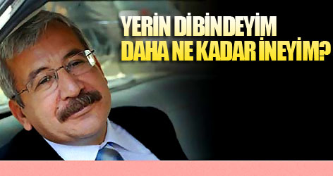 Yerin dibindeyim, daha ne kadar ineyim?