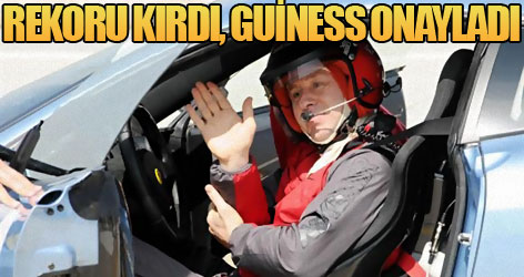 Guinness Rekorlar Kitabı'na girdi