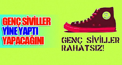 Genç Siviller yine yaptı yapacağını
