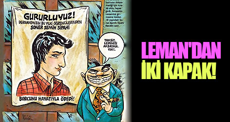 Leman'dan İki Kapak!