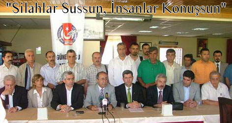 Diyarbakır’dan silahlar sussun çağrısı