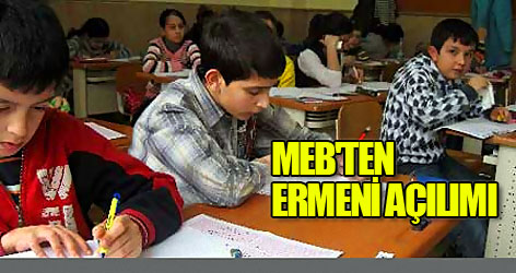 MEB'ten Ermeni açılımı