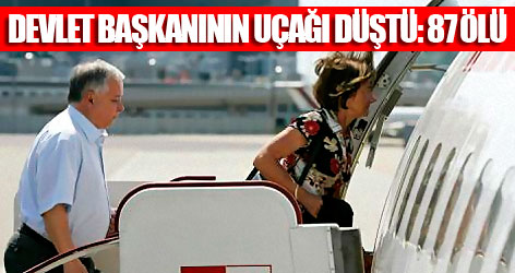Devlet Başkanını taşıyan uçağı düştü: 87 ölü
