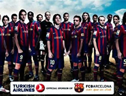 İşte Barça'lı THY reklamı