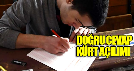 Doğru cevap: Kürt açılımı