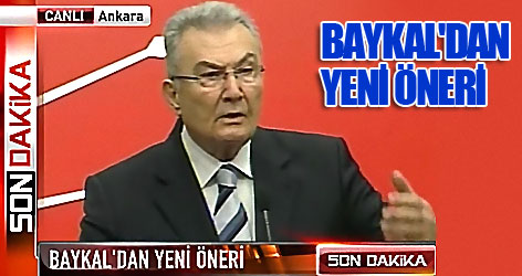 Baykal'dan yeni öneri
