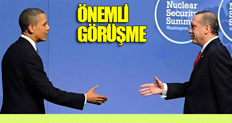 Erdoğan-Obama görüşmesi sona erdi