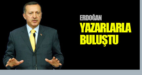 Erdoğan edebiyatçılara seslendi