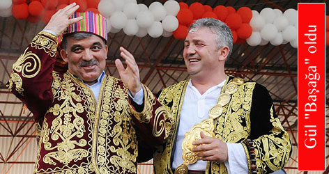 Cumhurbaşkanı Gül "Başağa" oldu
