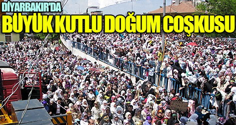 Diyarbakır'da Kutlu Doğum coşkusu