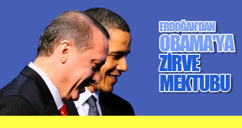 Erdoğan'dan Obama'ya zirve mektup