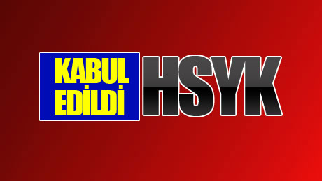 HSYK Maddesi 334 oy ile geçti