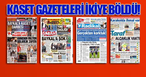 Kaset gazeteleri nasıl ikiye böldü!