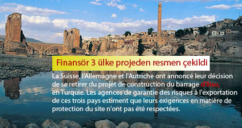 Finansör 3 ülke projeden resmen çekildi