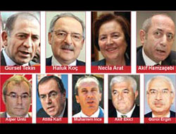 Kılıçdaroğlu'nun listesindeki isimler