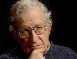 Chomsky yasağına protesto