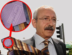 Kılıçdaroğlu'nun kravatı da lüks çıktı