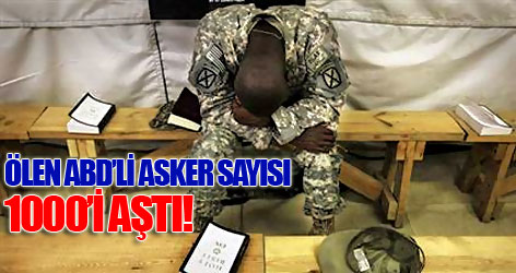 ABD'nin ölü asker sayısı 1000'i aştı
