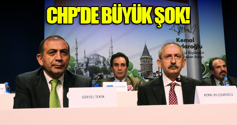 Gürsel Tekin CHP MYK'ya alınmadı