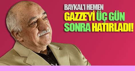 Fethullah Gülen'den geciken taziye!