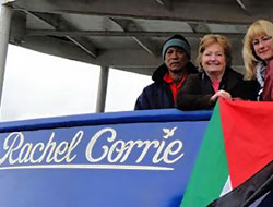 İsrail askeri bu kez Rachel Corrie'ye çıktı