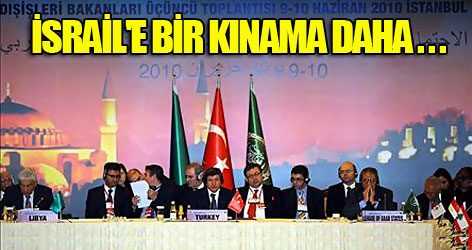 Türk-Arap Forumunda İsrail'e Kınama