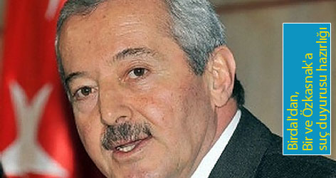 Birdal'dan, Bir ve Özkasnak'a suç duyurusu hazırlığı