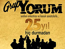 Grup Yorum 25. yılını binlerle kutladı