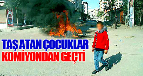 Taş atan çocuklar yasası kabul edildi