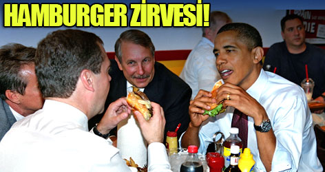 Hamburgerci'de Zirve!