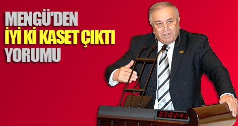 Mengü'den 'iyi ki kaset çıktı' yorumu