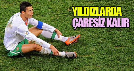 Yıldızlarda çaresiz kalır