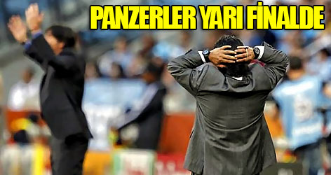 Almanya Arjantin'i parçaladı