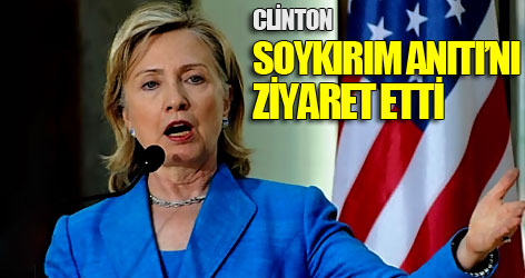 Clinton Soykırım Anıtı’nı ziyaret etti