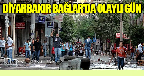 Diyarbakır Bağlar'da olaylı gün