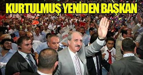 Numan Kurtulmuş yeniden başkan