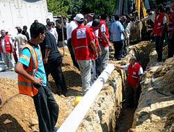 Gazze'nin hayat suyu Kızılay'dan