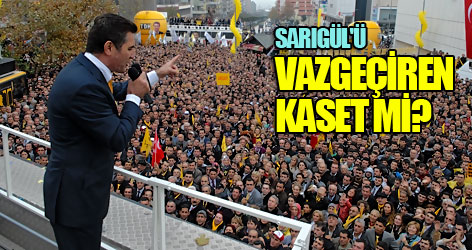 Sarıgül'ü vazgeçiren kaset mi?