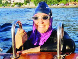 Ümit Meriç Yüzme Yarışında