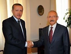 Erdoğan, Kılıçdaroğlu ile TBMM'de görüştü