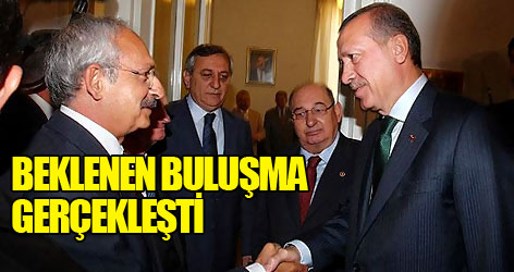 Erdoğan, Kılıçdaroğlu ile TBMM'de görüştü