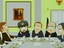 Putin'i hırslı ve çaresiz gösteren South Park'a sansür