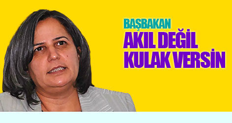 Başbakan akıl değil kulak versin