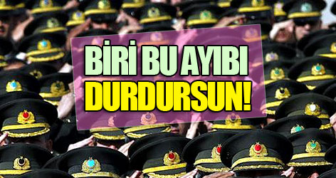 Biri bu ayıbı durdursun!