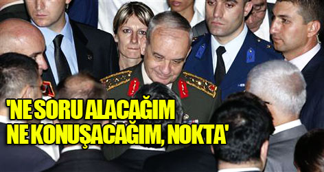 'Ne soru alacağım, ne konuşacağım, nokta'