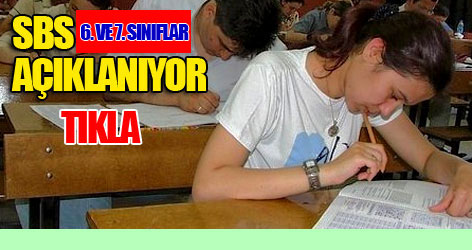 SBS sonuçları açıklandı