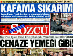 Dava açılırsa Kafama sıkar giderim!