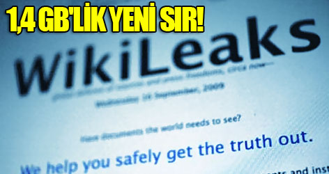 Wikileaks'ten 1,4 GB'lik yeni sır