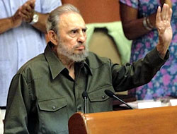 Castro 4 yıl sonra parlamentoda