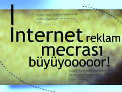 İnternet reklamda bir mumara